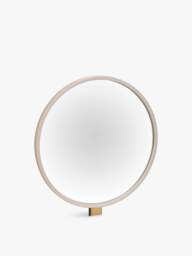 Barker and Stonehouse Lucia Dressing Table Mirror in White Mahogany - thumbnail 1