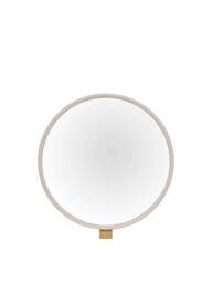 Barker and Stonehouse Lucia Dressing Table Mirror in White Mahogany - thumbnail 3