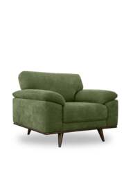 Barker and Stonehouse Bowes Fabric Armchair Green - thumbnail 2
