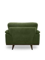 Barker and Stonehouse Bowes Fabric Armchair Green - thumbnail 3