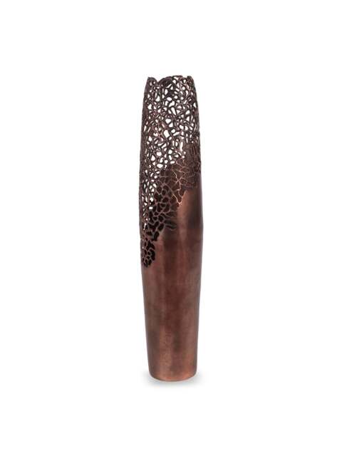 Libra Interiors Apo Coral Raw Bronze Large Vase Bronze - image 1