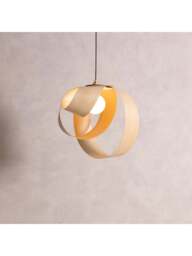 Tom Raffield Verso Pendant Large in Oak - thumbnail 3