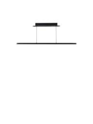 Heal's Linear Led Ceiling Pendant in Black - thumbnail 1