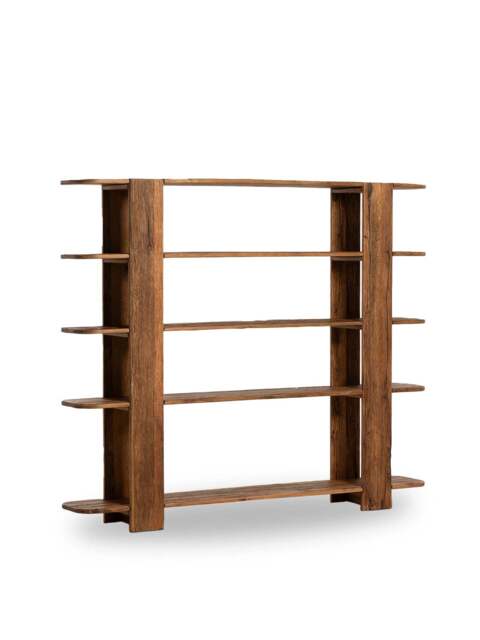 Barker and Stonehouse Savernake Bookcase in Brown - image 1