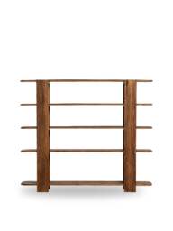 Barker and Stonehouse Savernake Bookcase in Brown - thumbnail 2