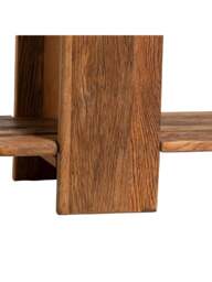 Barker and Stonehouse Savernake Bookcase in Brown - thumbnail 4