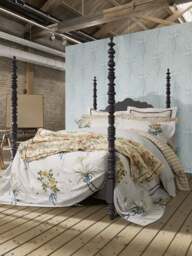 Sanderson Options Cupids Beau Deluxe Duvet Cover Collection in Quince/Chalk, Size Double - thumbnail 4