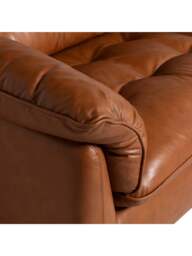 Barker and Stonehouse Pelle 2.5 Seater Sofa in Brown, Leather - thumbnail 2