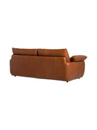 Barker and Stonehouse Pelle 2.5 Seater Sofa in Brown, Leather - thumbnail 4