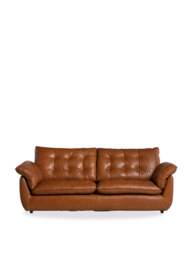 Barker and Stonehouse Pelle 2.5 Seater Sofa in Brown, Leather