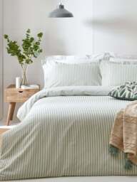 Yard Living Hebden Duvet Cover Set in Blush, Size Single - thumbnail 5