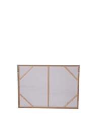 Libra Interiors Blurred Seascape Framed Canvas in Grey/Blue, Size 100x4x100 - thumbnail 4