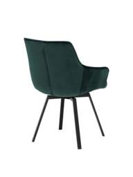 Barker and Stonehouse Jasper Dining Chair, in Green - thumbnail 4