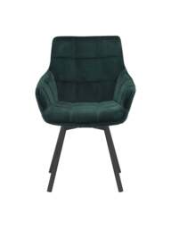 Barker and Stonehouse Jasper Dining Chair, in Green - thumbnail 3