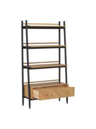 Barker and Stonehouse Ercol Monza Oak Tall Shelving Unit in Neutral - thumbnail 5