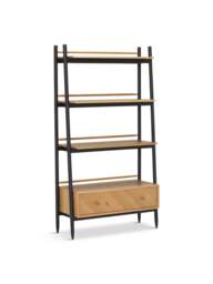 Barker and Stonehouse Ercol Monza Oak Tall Shelving Unit in Neutral