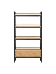 Barker and Stonehouse Ercol Monza Oak Tall Shelving Unit in Neutral - thumbnail 3