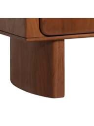 Barker and Stonehouse Zerina Walnut Highboard Cabinet in Brown - thumbnail 4
