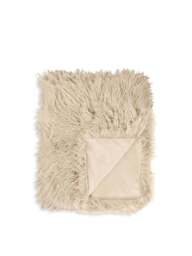 Furn. Rowan Soft-Touch Throw in Natural - thumbnail 1