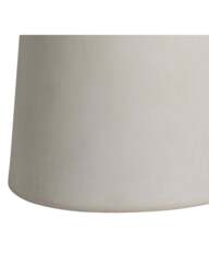 Barker and Stonehouse Capella Faux Stone Pedestal Dining Table Seats 6-8 in White, Size 240cm - thumbnail 3