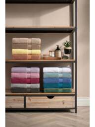 Christy Supreme Hygro Towel Collection Blue in Mineral, Cotton, Size Sheet - thumbnail 5