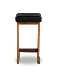 Barker and Stonehouse Caledon Bar Stool in Brown, Leather - thumbnail 2