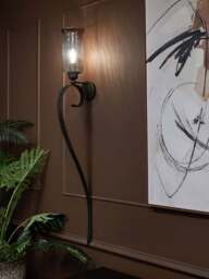 Libra Interiors Timmins Scroll Wall in light brown - thumbnail 2
