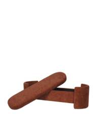 Libra Interiors Waverley Upholstered Storage Bench Terracotta in Orange, Size 48x160x49 - thumbnail 4