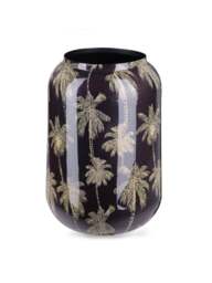 Libra Interiors Palm Vase Small Black - thumbnail 1