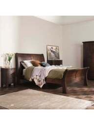 Barker and Stonehouse Navajos Reclaimed Wood Panel King Bed Frame in Reclaimed Wood/Chestnut Finish - thumbnail 2