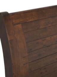 Barker and Stonehouse Navajos Reclaimed Wood Panel King Bed Frame in Reclaimed Wood/Chestnut Finish - thumbnail 4