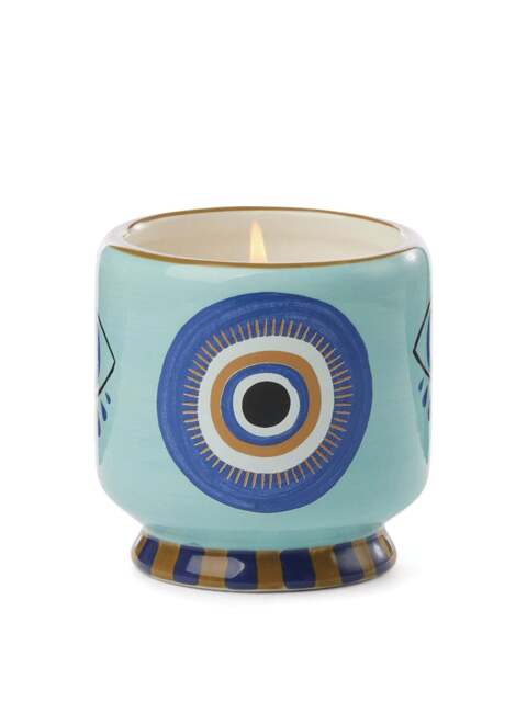 Designworks Incense & Smoke Eye Ceramic Candle - image 1