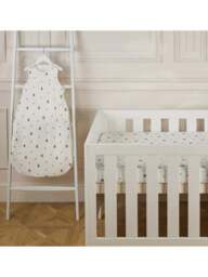 Silver Cross Cot Bed Starter Bedding Bundle in Bunny Print, Silver - thumbnail 2