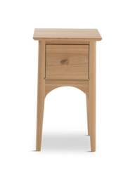 Heal's Blythe Compact Bedside Table in Brown, Size 37x39x61