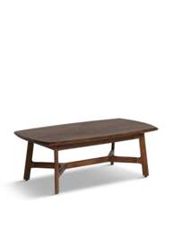 Barker and Stonehouse Cresta Acacia Wood Coffee Table in Brown - thumbnail 1