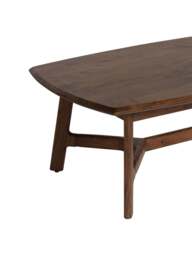 Barker and Stonehouse Cresta Acacia Wood Coffee Table in Brown - thumbnail 3