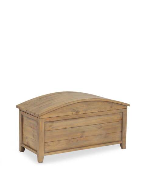 Barker and Stonehouse Lewes Reclaimed Wood Blanket Box in Brown - image 1