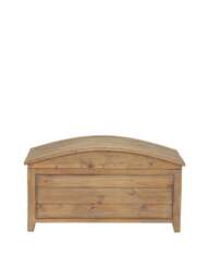 Barker and Stonehouse Lewes Reclaimed Wood Blanket Box in Brown - thumbnail 2
