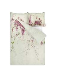 Designer's Guild Shinsha Duvet Cover in Blossom, Cotton/Linen, Size King - thumbnail 1