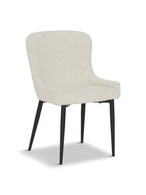 Barker and Stonehouse Timmins White Dining Chair in Neutral - image 1