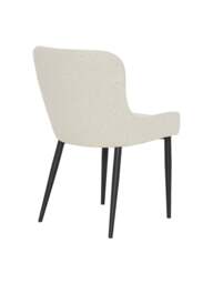 Barker and Stonehouse Timmins White Dining Chair in Neutral - thumbnail 5