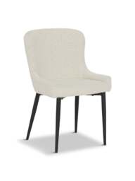 Barker and Stonehouse Timmins White Dining Chair in Neutral