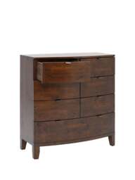 Barker and Stonehouse Navajos Reclaimed Wood 7 Drawer Chest Of Drawers in Reclaimed Wood/Chestnut Finish, Wood/Metal - thumbnail 3
