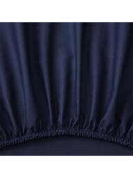 Ralph Lauren Home Polo Player Fitted Sheet Collection in Navy - Newport, Cotton, Size Double - thumbnail 3