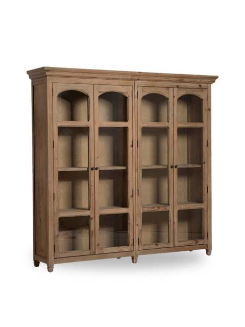 Barker and Stonehouse Morlin Display Cabinet in Brown - image 1