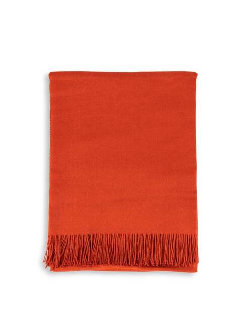 Heal's Alpaca Throw Rust 150 X 180 in Red - image 1