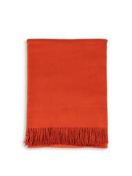 Heal's Alpaca Throw Rust 150 X 180 in Red - thumbnail 1