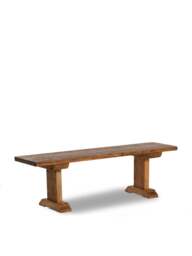 Barker and Stonehouse Covington Reclaimed Wood Dining Bench in Brown, Size 220cm