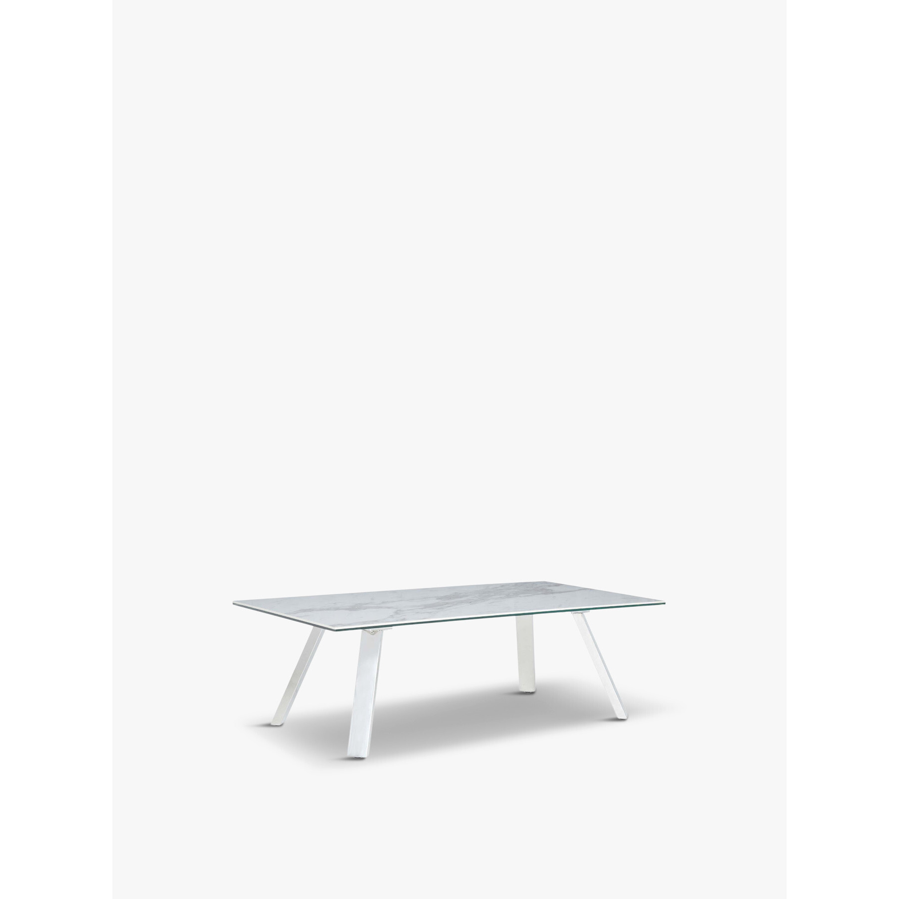 Barker and Stonehouse Ginostra Coffee Table, White Marble - image 1