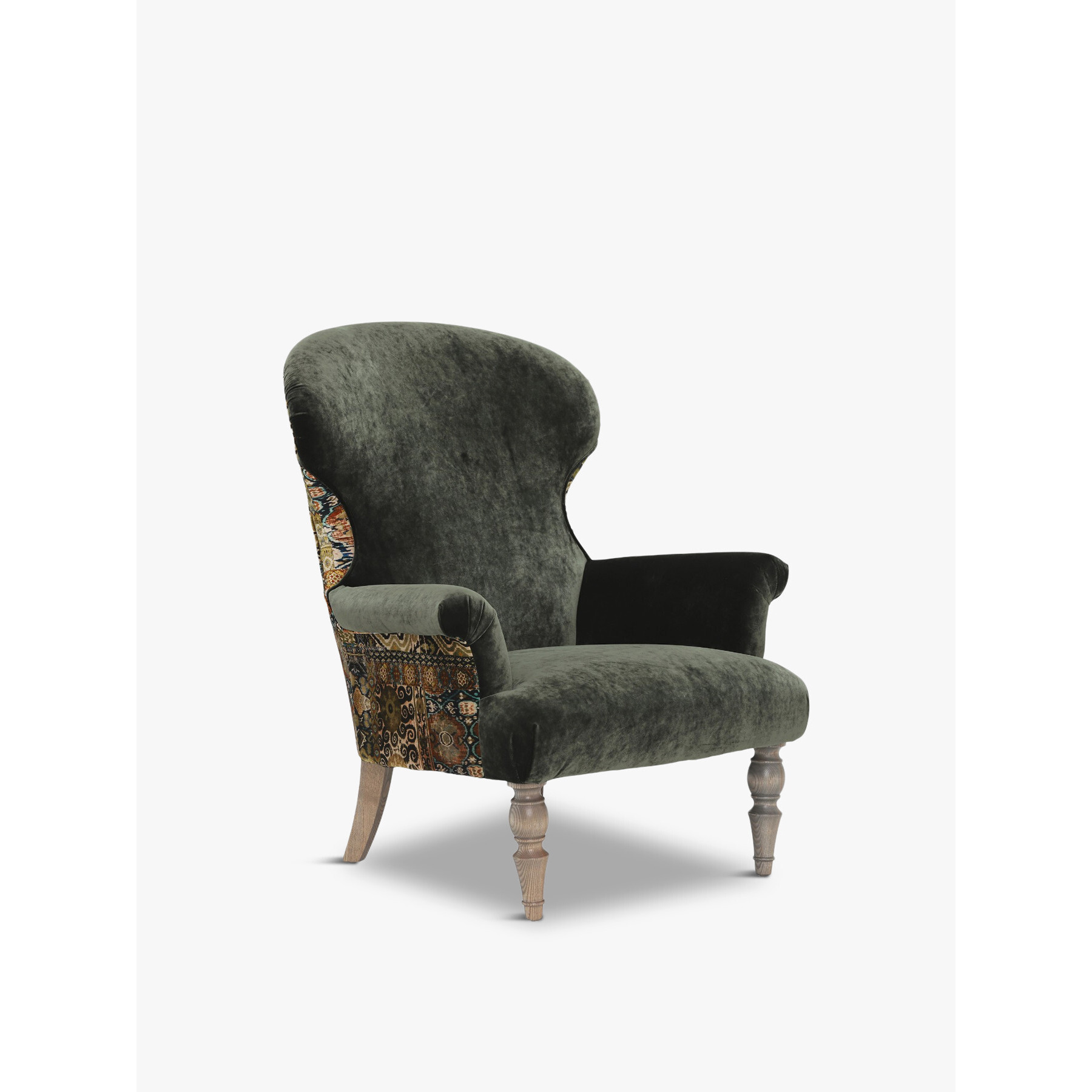 Barker and Stonehouse Greta Armchair Green - image 1